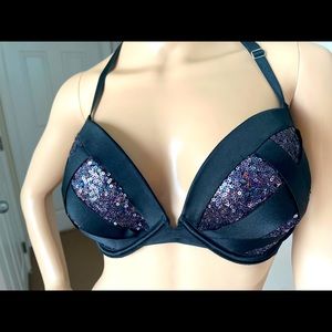 Victoria’s Secret 2014 Fashion Show Very Sexy Sequin Push-up Halter Bra